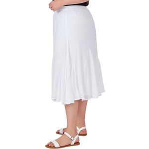 Ruby Rd. White SKIRT - 18
